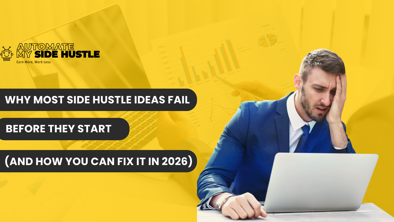 Why Most Side Hustle Ideas Fail Before They Start (And How to Fix It in 2026)